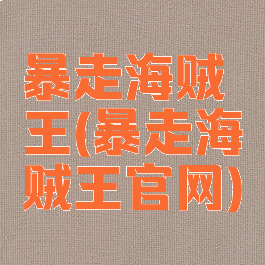 暴走海贼王(暴走海贼王官网)