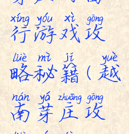 芽庄自由行游戏攻略秘籍(越南芽庄攻略游记)