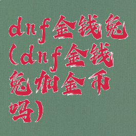 dnf金钱兔(dnf金钱兔加金币吗)